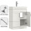 BELOFAY Floor Standing Vanity Unit With Basin 7