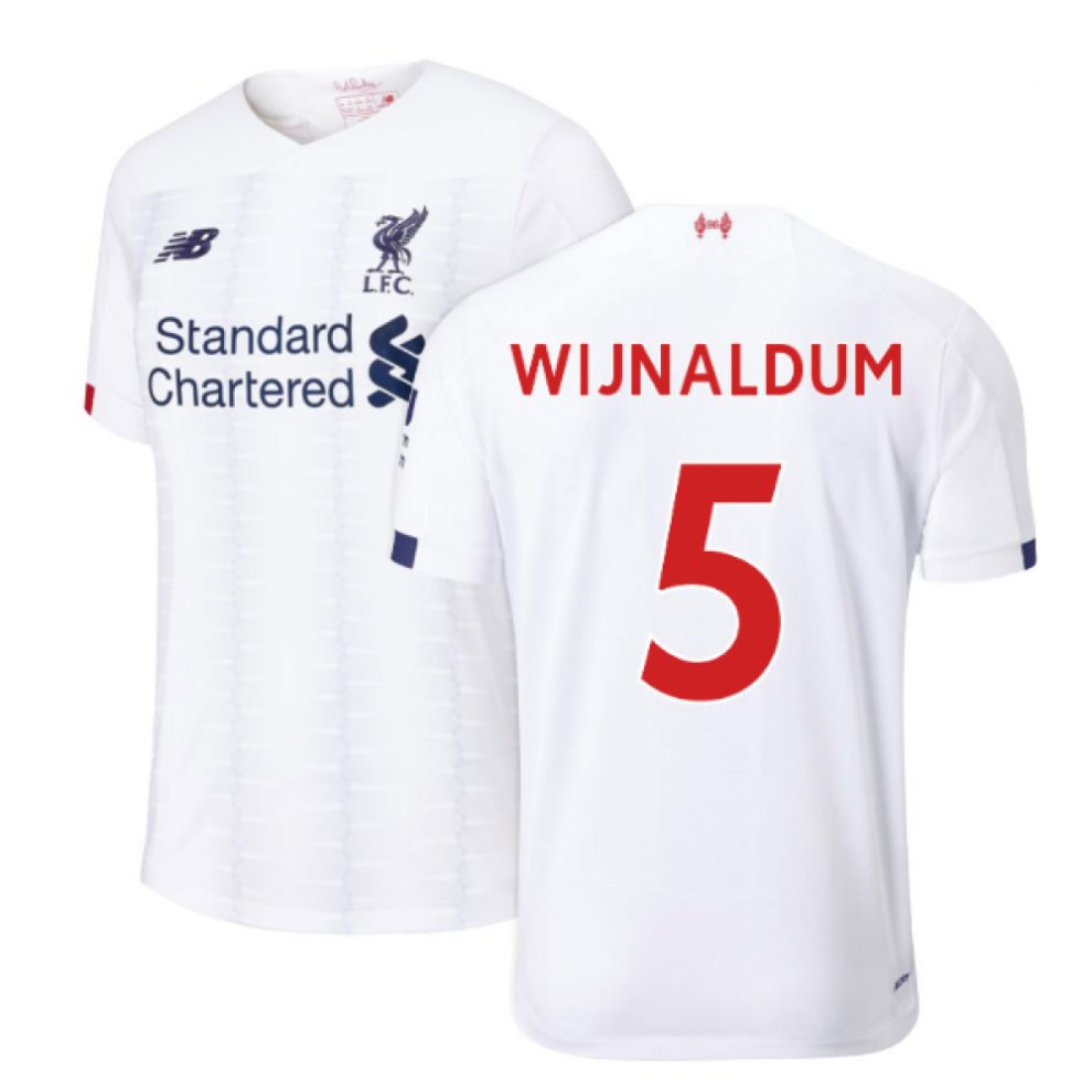 New Balance (Xl) 2019-2020 Liverpool Away Football Shirt (Wijnaldum 5)