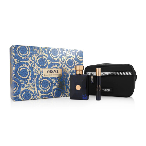 Versace Versace Dylan Blue Eau De Toilette 100ml Spray 3 Pieces Set