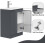 BELOFAY Floor Standing Vanity Unit With Basin 6