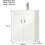 BELOFAY 600mm Bathroom Vanity Unit With Basin 3