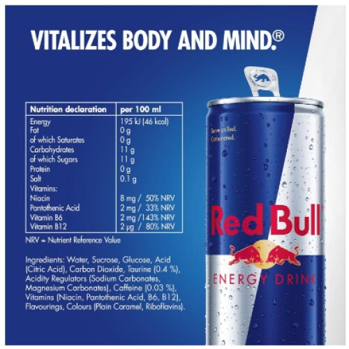 Red Bull Energy Drink 473ml (Pack of 12) 2