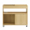 SoBuy Mobile Storage Cabinet, Natural Side Table 14
