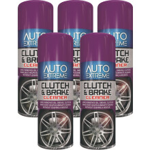 5 x 400ml Clutch And Break Dust Cleaner Spray Oil & Grease Removes