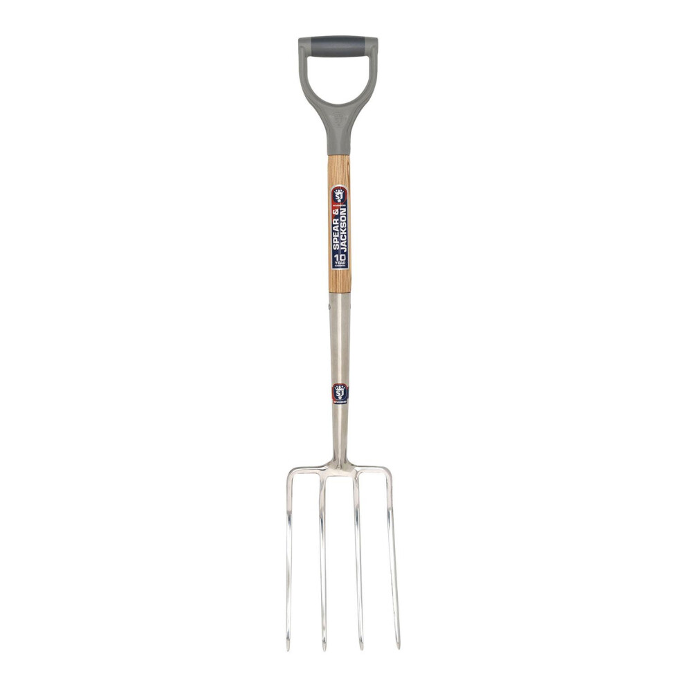 Spear & Jackson 1560Sf Neverbend Stainless Digging Fork