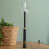 33cm Battery Operated Light up Black Remote Control Magic Wand with Connector 1