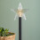 33cm Battery Operated Light up Black Remote Control Magic Wand with Connector 5