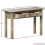 Vida Designs Panama 2 Drawer Console Table Solid Pine Oak 6