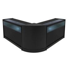 Iris LED Winkel Toonbank Set CM60 & 2 x B1200 - Zwart