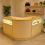 Comptoir de Ventes Verouillables en MDF Érable à LED Ensemble Iris B900 CM60 5