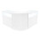 Comptoir de Ventes Verouillables en MDF Blanc à LED Ensemble Iris B900 CM60 1
