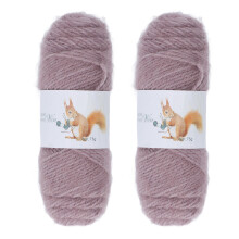 2pcs Crochet Yarn Hand Knitted DIY Production
