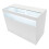 Comptoir de Ventes Verouillables en MDF Blanc à LED Ensemble Iris B1200 CM60 6