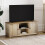 Vida Designs Panama 2 Door 1 Shelf TV Unit Solid Pine Oak 1
