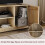 Vida Designs Panama 2 Door 1 Shelf TV Unit Solid Pine Oak 4