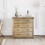 Vida Designs Panama 4 Drawer Chest Solid Pine Oak Finish 2