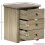 Vida Designs Panama 3-Drawer Bedside Cabinet - Solid Pine, Oak Finish (Code 333327) 6