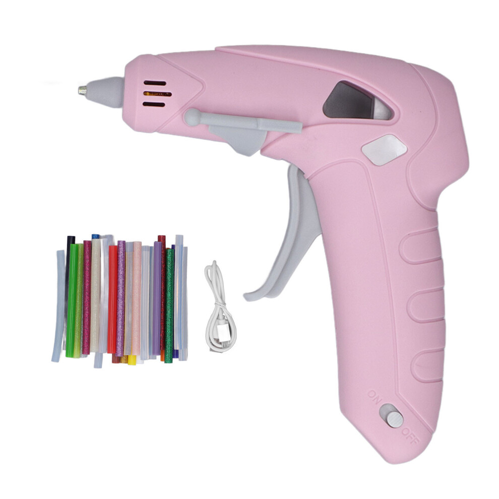 Cordless Glue Gun Rechargeable Handcraft Anti 9121376960376