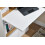 SoBuy Bureau Pliant avec Rangements Blanc Naturel 10