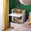 SoBuy Bureau Pliant avec Rangements Blanc Naturel 16