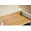 SoBuy Bureau Pliant avec Rangements Blanc Naturel 12