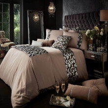 (Double) Polycotton Katie Duvet Cover Set - Chambray Silver