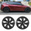 4PCS Wheel Hub Cap Rim Protector Whirlwind Design 11