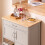 SoBuy Kitchen Storage Trolley with Wood Worktop 4