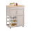 SoBuy Kitchen Storage Trolley with Wood Worktop 15