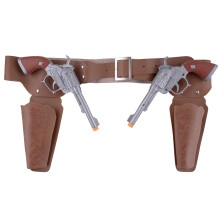 Adult Western Cowboy Holster with 2 x Guns