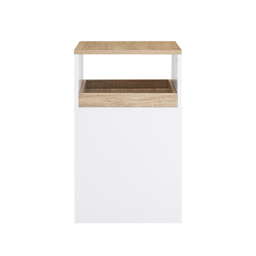 SoBuy Ερμάριο Γραφείου ASK08-WN Λευκό 40x50x65 cm