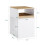 SoBuy Ερμάριο Γραφείου ASK08-WN Λευκό 40x50x65 cm 3