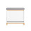 SoBuy White Shoe Bench with Cushion & Flip-Drawer 12