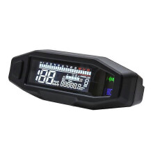 2021 neue Universal Moto RPM Tachometer Tachometer Speed Gauge Tacho Meter Digital Kilometerzähler