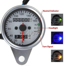 12V LED Motorrad Lcd-computer-geschwindigkeitsmesser-grüne Tachometer Für Honda VT Shadow Ace Klassische