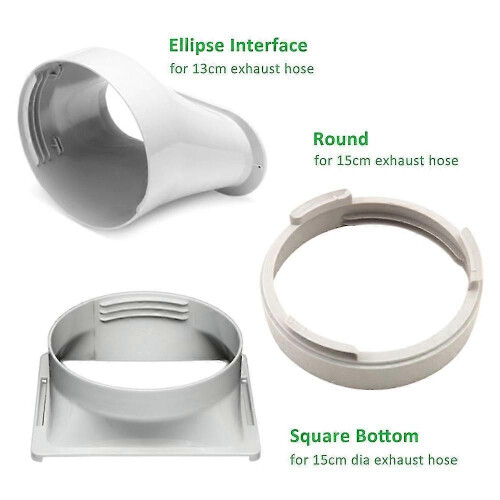 Ronde uitlaatslanginterface Diameter kanaaluitlaatslangkoppeling 1