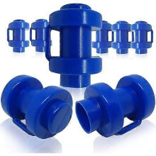 Lot De 8 Embouts De Poteau De Trampoline Pour Poteaux De Filet De Trampoline ? 25 Mm, Particulirement