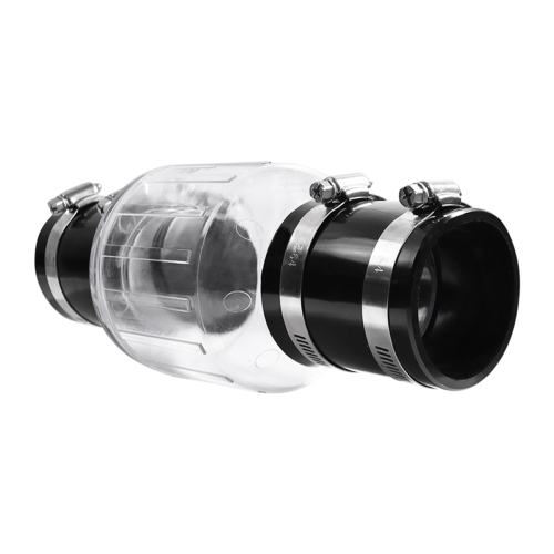 Silent Sewage Pump Check Valve, 2Inch Spring-Loaded Flapper, Life Increase Fit 7-1/4Inch Space 1