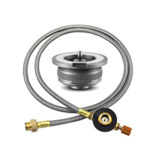 Outdoor Stove Gas Adapter Split Converter Tank Adaptor for Camping Cooking Picnic Equipment