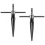 2Pcs Handle Taper Reamer ,6 Fluted Chamfer Reaming Guitar Bridge Pin Hole Tapered Reamers Tool Hexagonal 1