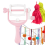 Pom Makers Set Tool Winder with Thread Cutter for Ball DIY Wool Yarn Crochet Knitting Craft Project 4