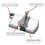 Magnetic Seam Guide for Sewing Machine Multifucntional Straight Line Hems Ruler Attachments 7
