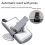 Magnetic Seam Guide for Sewing Machine Multifucntional Straight Line Hems Ruler Attachments 4