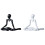 Nordic Abstract Statue Figure Sculpture Small Ornaments Mini Modern Art Desktop Decor B 7