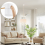 6 Pack Aluminum Chandelier Hook for Ceiling Hanging, Hooks Hanging Lights White 3