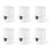 6 Pack Aluminum Chandelier Hook for Ceiling Hanging, Hooks Hanging Lights White 1