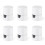 6 Pack Aluminum Chandelier Hook for Ceiling Hanging, Hooks Hanging Lights White 8