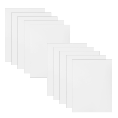 Printable Magnetic Sheets, 8.5x 11inch, 10Pack Glossy Magnet Printer Paper for Inkjet, Fridge