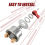 High Current Battery Disconnect Switch 300A,12 24V Master Power Cut Isolator with Face Plate for Car 5