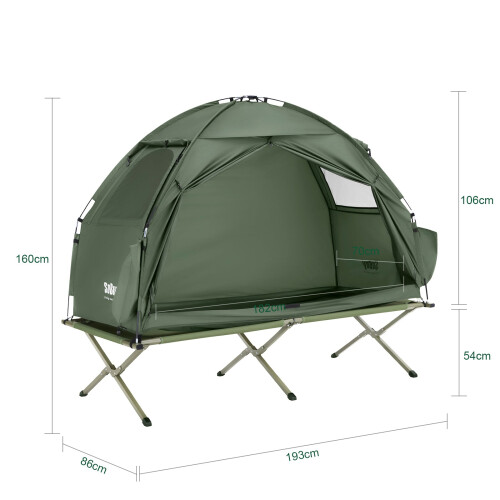 SoBuy Vouwtent OGS32-II-GR 193x86x160cm Groen 2